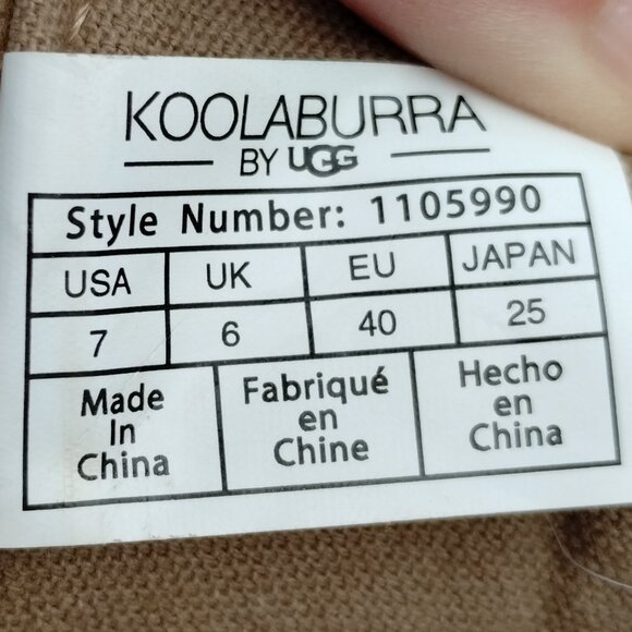 Kookaburra by UGG Kiran Chukka Boots Tan Size 7 - Picture 10 of 11